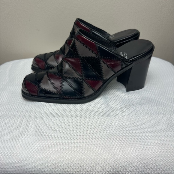 Jeffrey Campbell Karma Color-block Mule Women’s Sz 9 - Picture 4 of 9